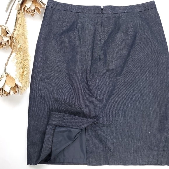NEW Loft Navy Skirt Sz 2p - Picture 5 of 8